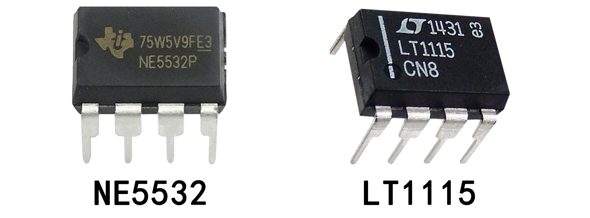 NE5532 and LT1115